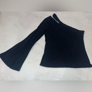 Express Elegant Black Top